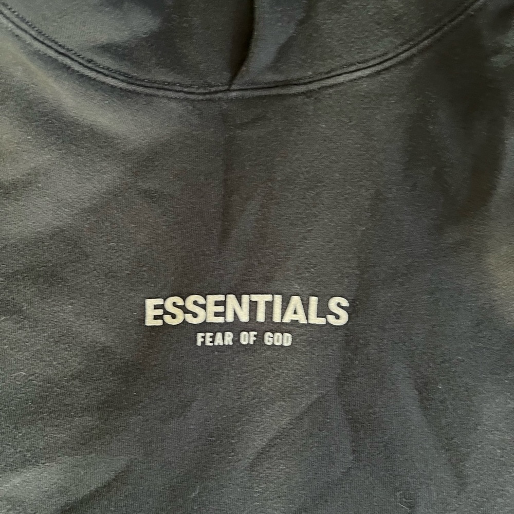 Fear of God Essentials Hoodie Gray